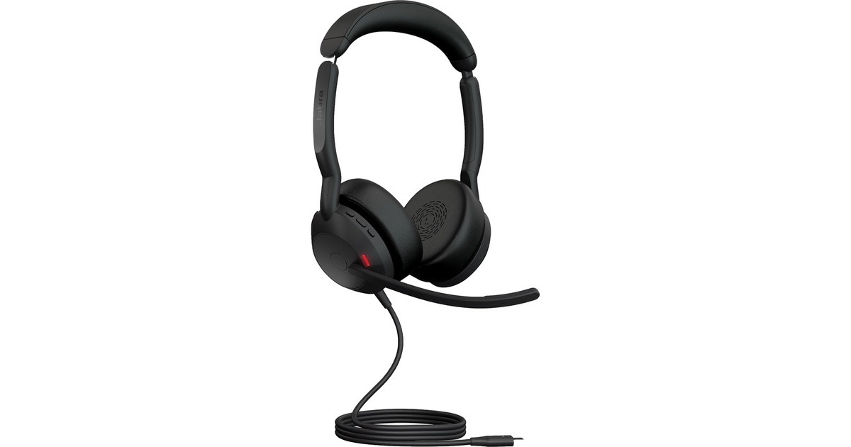 Jabra Evolve2 50, Headset(schwarz, Stereo, UC, USB-C)
