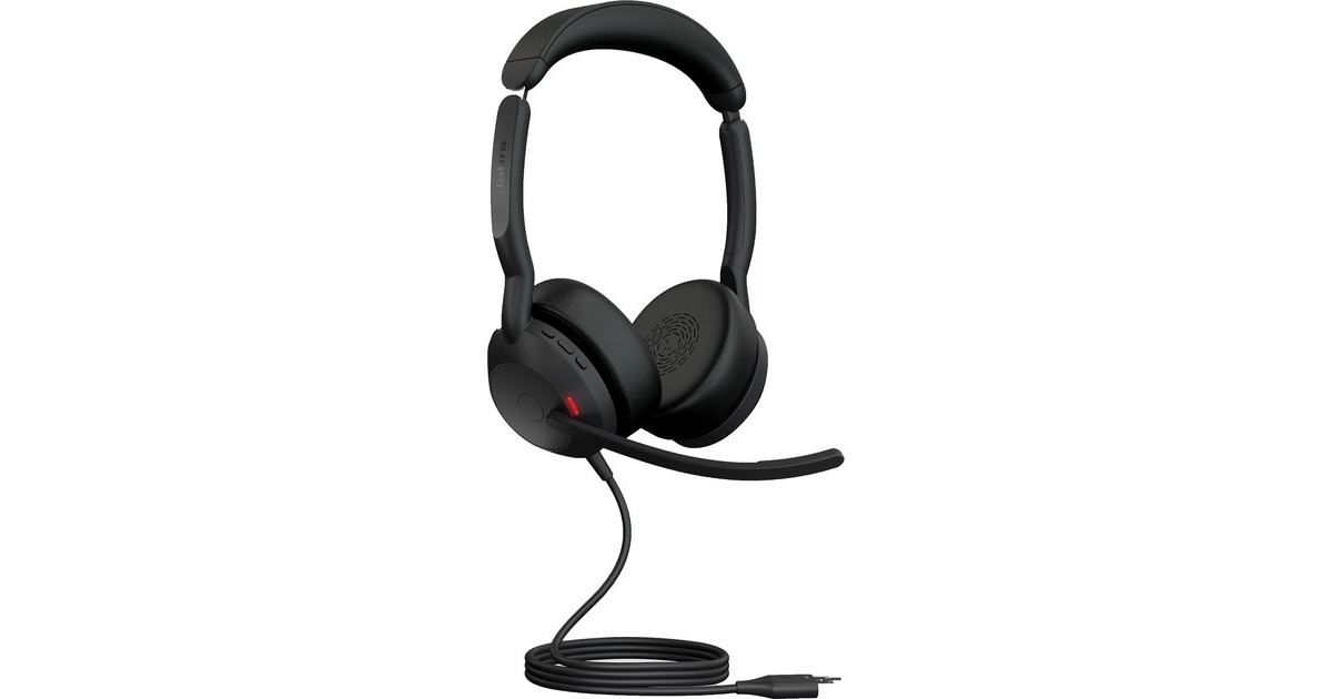 Jabra Evolve2 50, Headset(schwarz, Stereo, UC, USB-A)