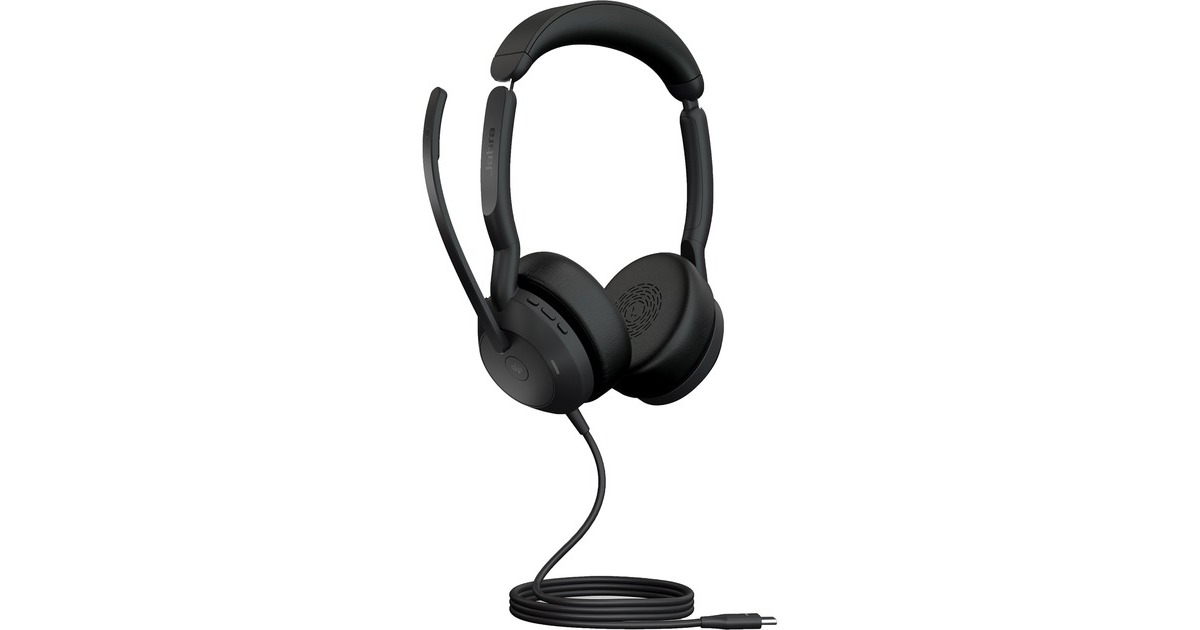 Jabra Evolve2 50, Headset(schwarz, Stereo, Microsoft Teams, USB-C)