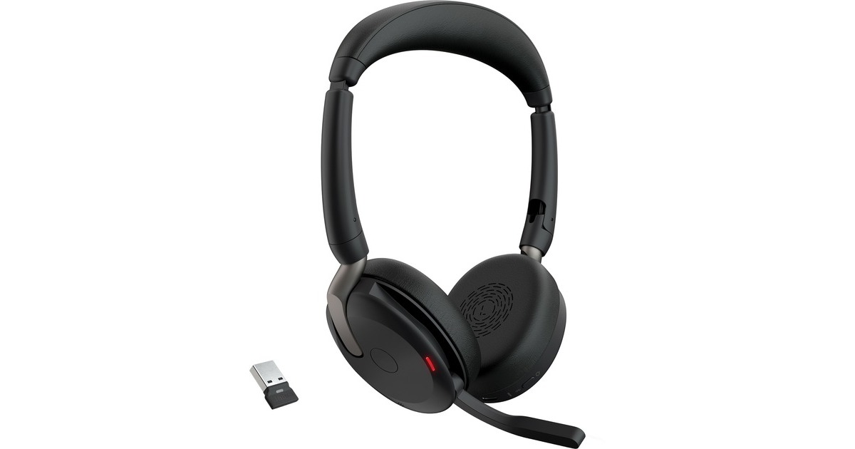 Jabra Evolve2 65 Flex Duo, Headset(schwarz, Stereo, UC, USB-A, Link380a) Jabra Evolve2 65 Flex Duo, Headset(schwarz, Stereo, UC, USB-A, Link380a)