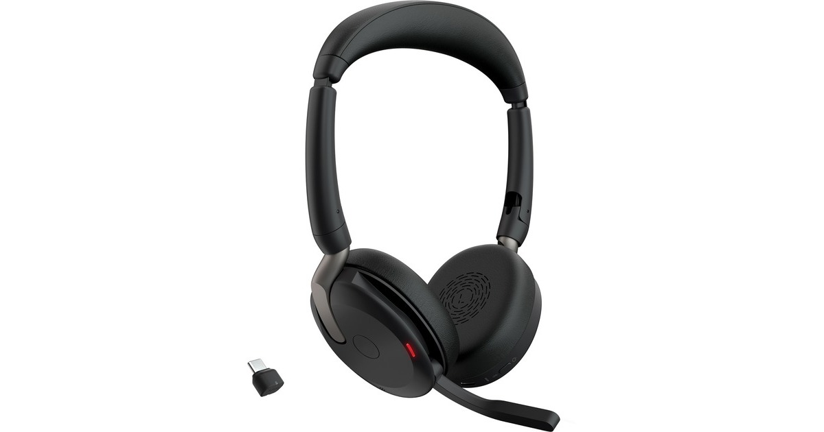 Jabra Evolve2 65 Flex Duo, Headset(schwarz, Stereo, UC, USB-C, Link380c) Jabra Evolve2 65 Flex Duo, Headset(schwarz, Stereo, UC, USB-C, Link380c)