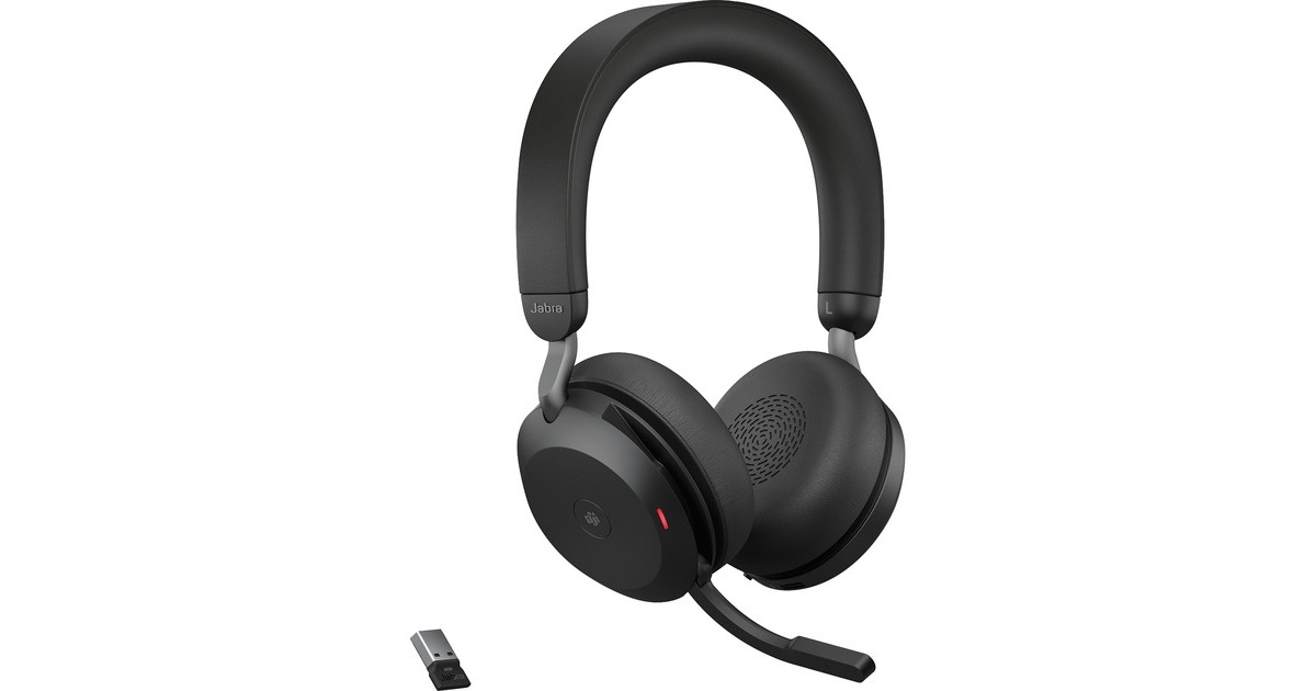 Jabra Evolve2 75, Headset(schwarz, Link380a, MS)