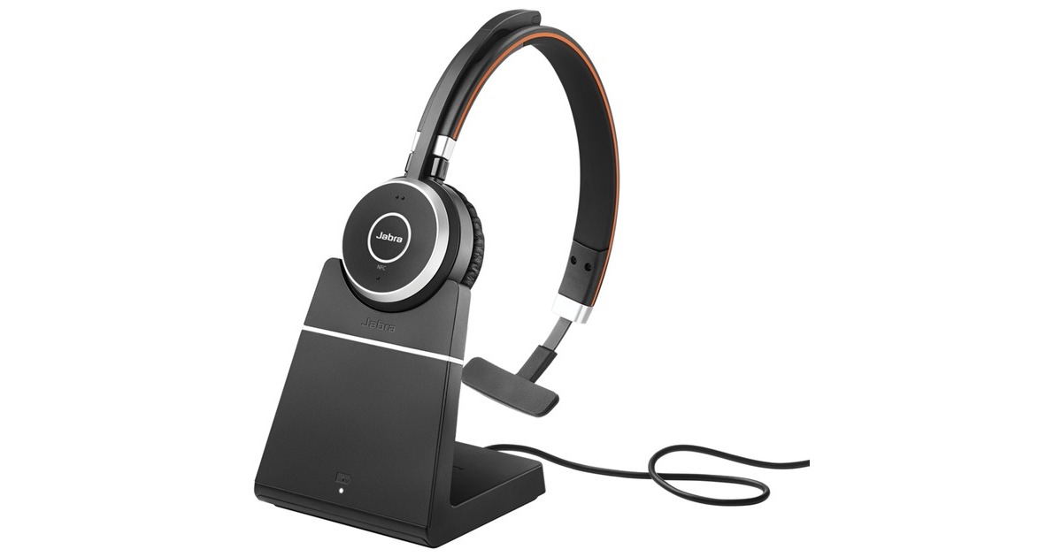 Jabra Evolve 65 UC SE, Headset(schwarz/silber, Bluetooth, Mono)