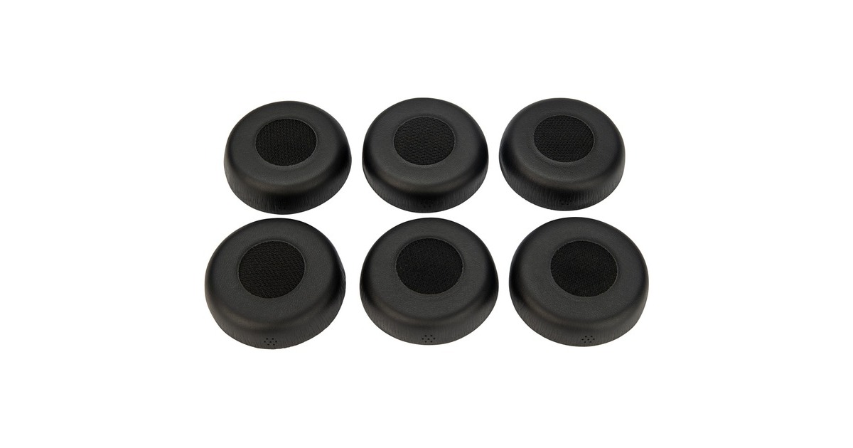 Jabra Evolve 75 Ohrpolster VE6, Ohrkissen(schwarz, 6 Stück)
