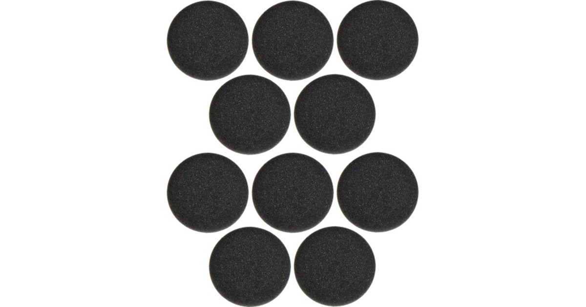 Jabra Evolve Ohrkissen(schwarz, Jabra Evolve 20/30/40/65, Leder)