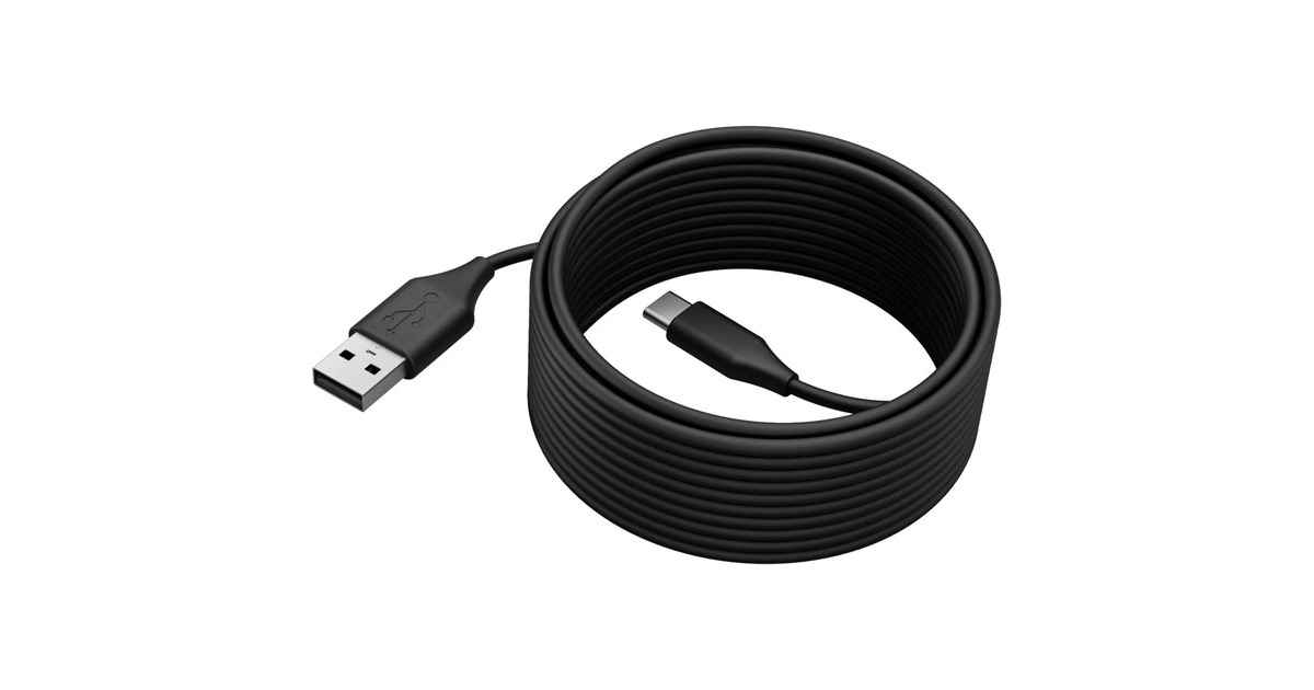 USB-C Stecker(schwarz, 5 Meter)