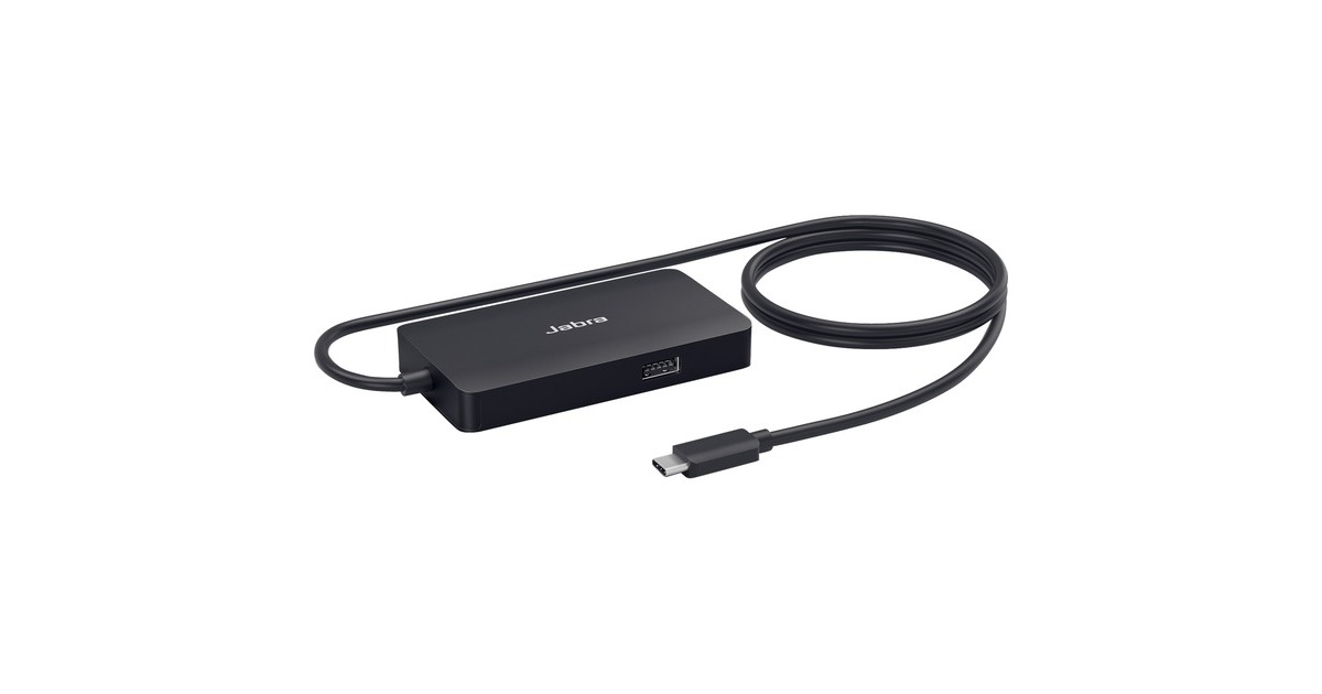 Jabra PanaCast USB Hub, Dockingstation(schwarz, USB-C)