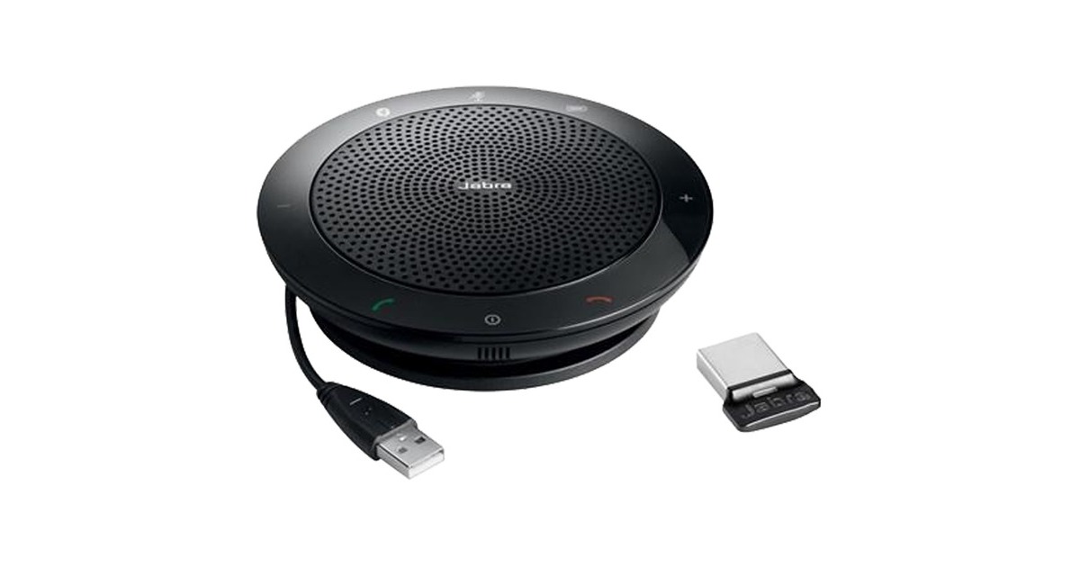 Jabra SPEAK 510+ UC, Freisprechlösung(schwarz, Bluetooth 3.0)