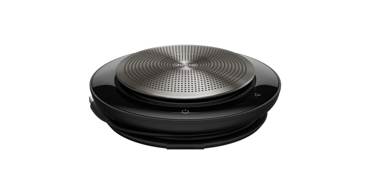 Jabra SPEAK 750 UC + Link 370, Freisprechlösung(schwarz, Bluetooth)