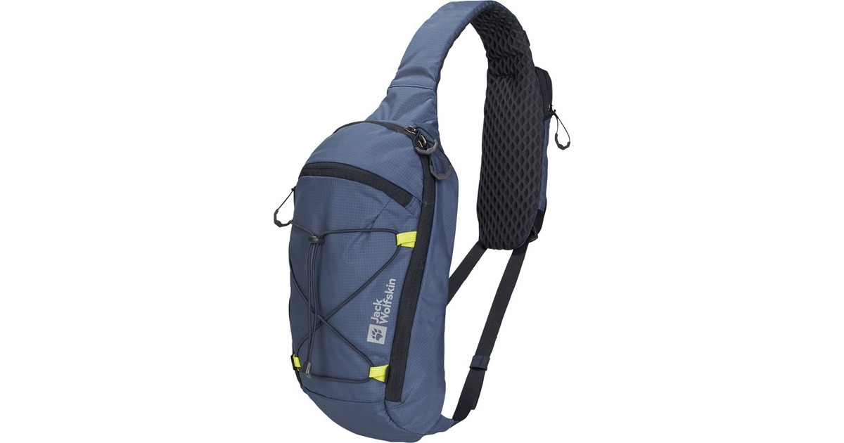 Jack Wolfskin CYROX SLING, Tasche(blau/neon-gelb, 7 Liter)