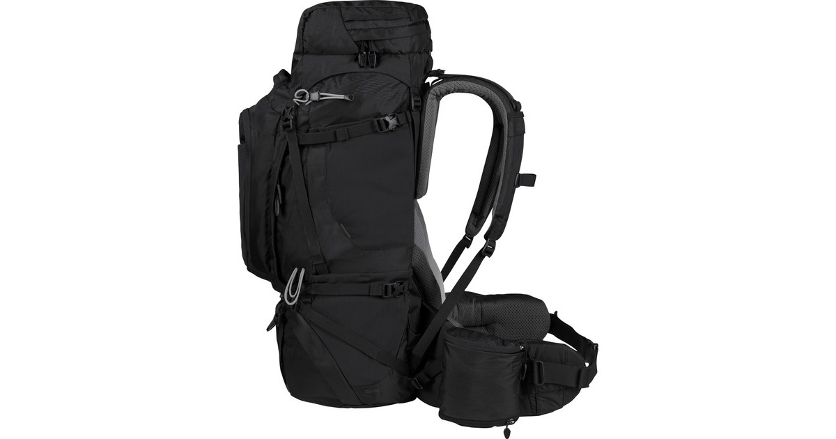 Jack Wolfskin Denali 65+10 Men, Rucksack(schwarz, 65+10 Liter)