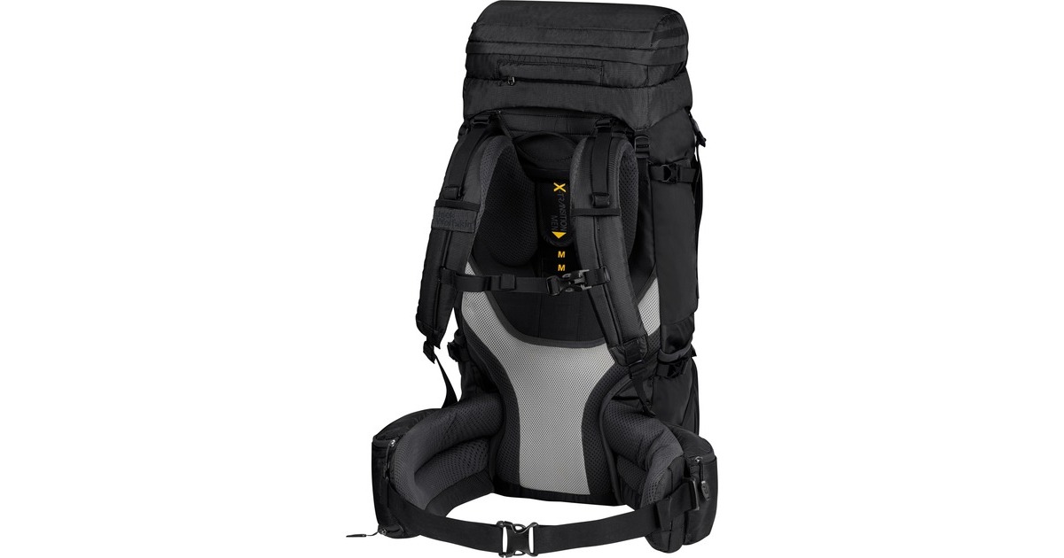 Jack Wolfskin Denali 65+10 Men, Rucksack(schwarz, 65+10 Liter)