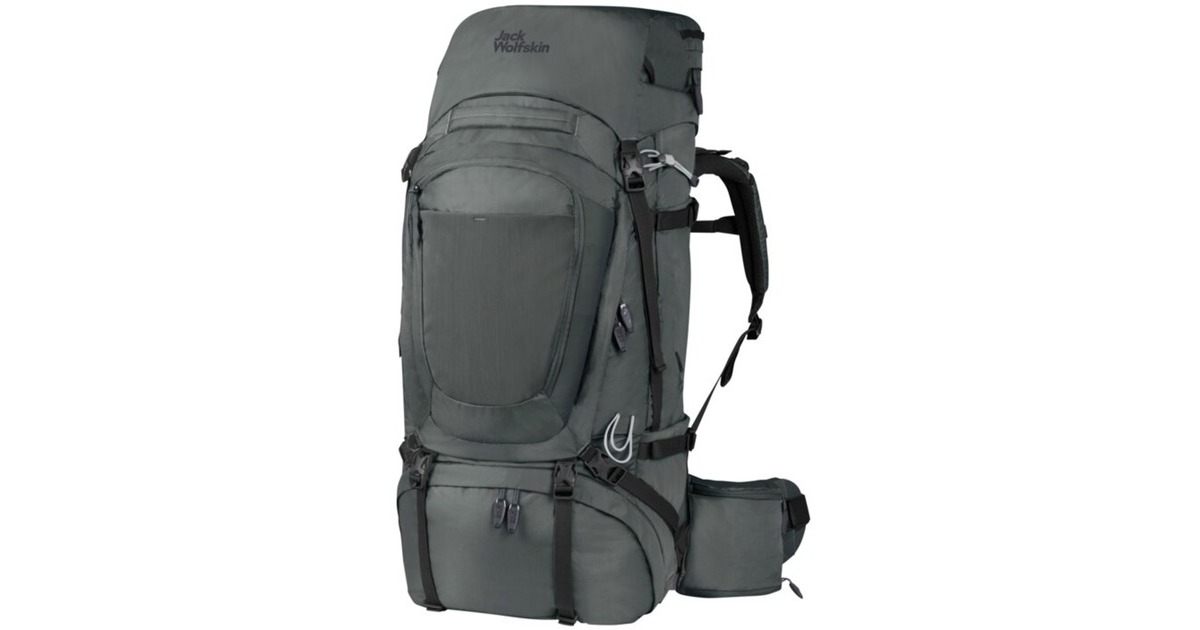 Jack Wolfskin Denali 65+10 Woman, Rucksack(dunkelgrün, 65+10 Liter)