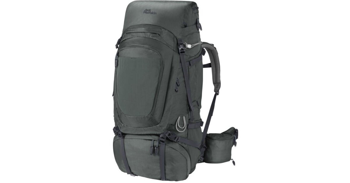 Jack Wolfskin Denali 75+10 Men, Rucksack(dunkelgrün, 75+10 Liter)