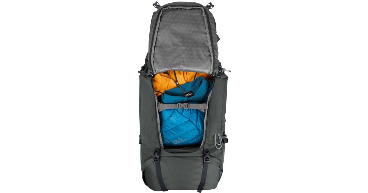 Jack Wolfskin Denali 75+10 Men, Rucksack(dunkelgrün, 75+10 Liter)