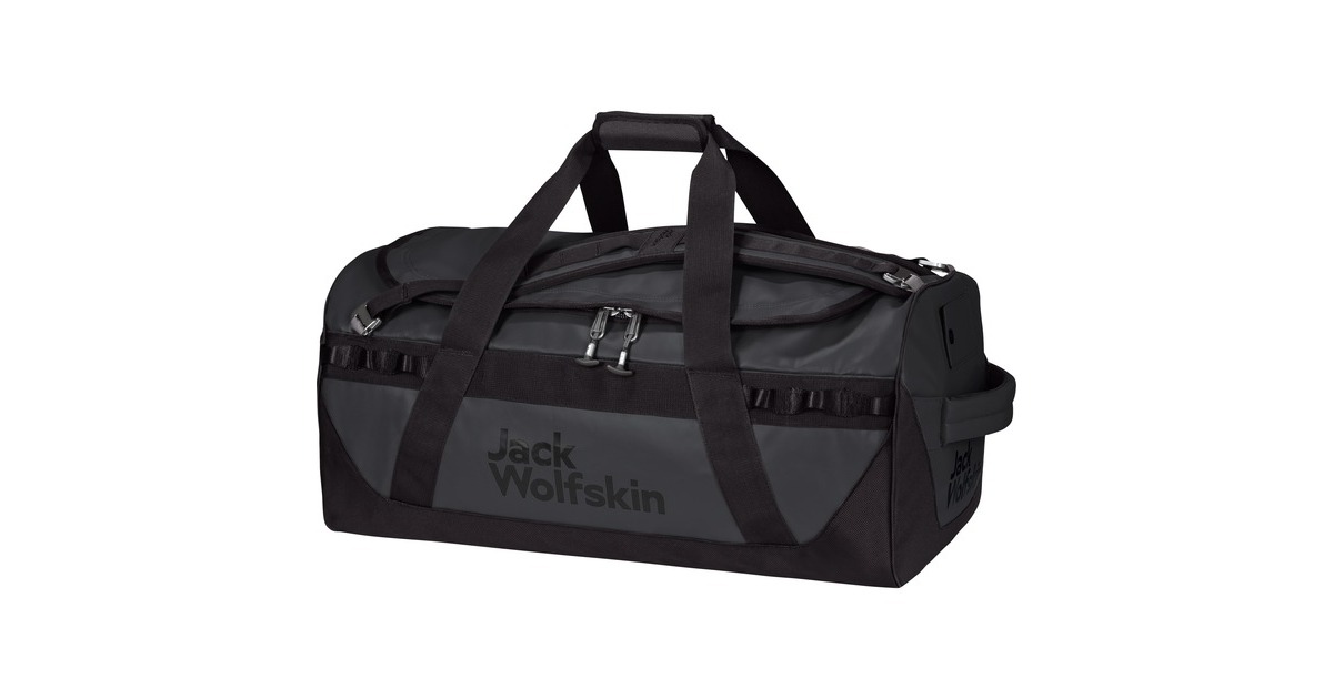Jack Wolfskin Expedition Trunk 65, Tasche(schwarz, 65 Liter)