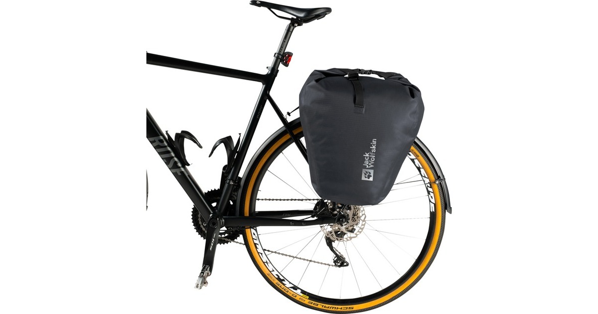 Jack Wolfskin GRAVEX 20, Fahrradkorb/-tasche(schwarz, 20 Liter )