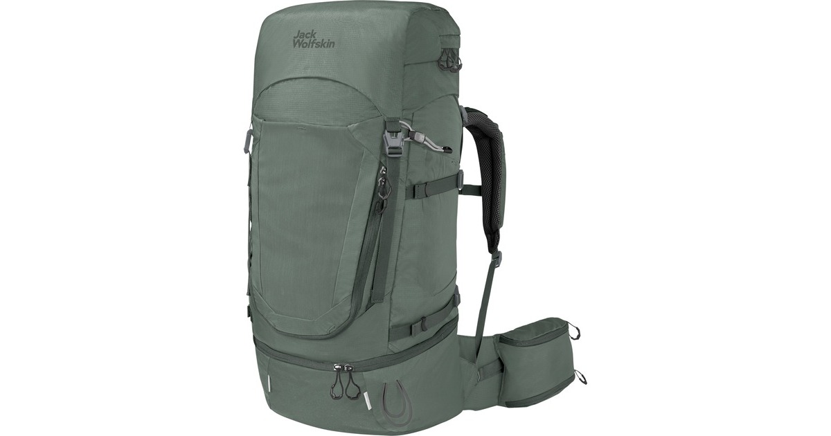 Jack Wolfskin HIGHLAND TRAIL 50+5 WOMEN, Rucksack(grün, 50+5 Liter)