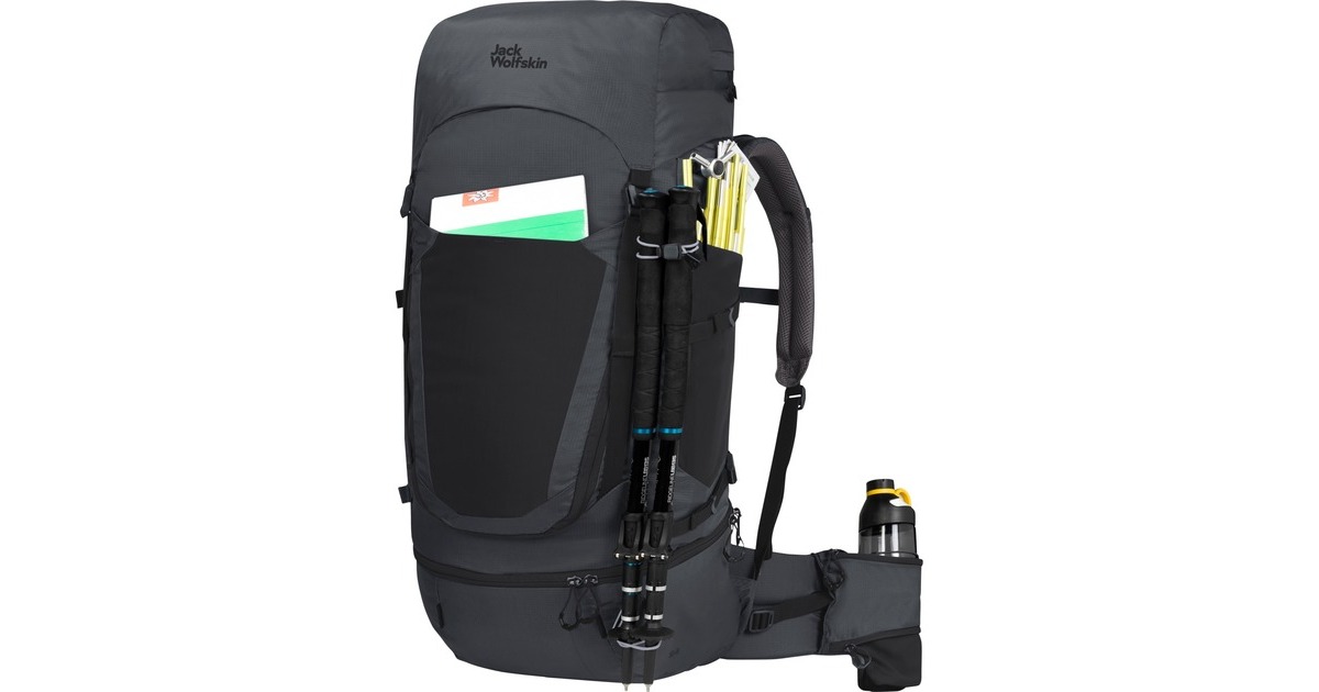 Jack Wolfskin Highland Trail 50+5 Woman, Rucksack(dunkelgrau, 50+5 Liter)