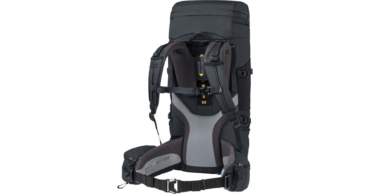 Jack Wolfskin Highland Trail 50+5 Woman, Rucksack(dunkelgrau, 50+5 Liter)