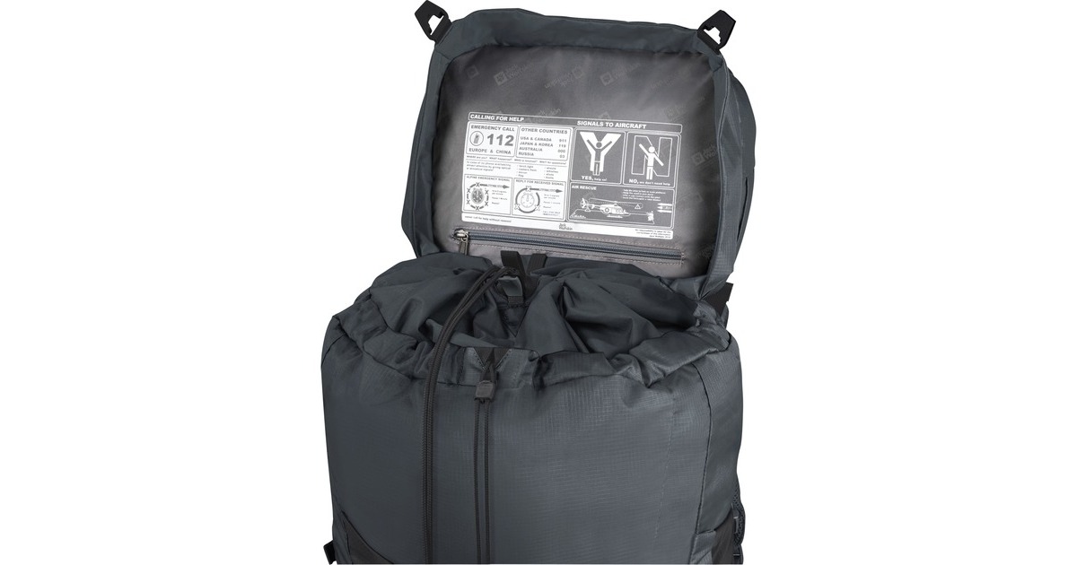 Jack Wolfskin Highland Trail 50+5 Woman, Rucksack(dunkelgrau, 50+5 Liter)