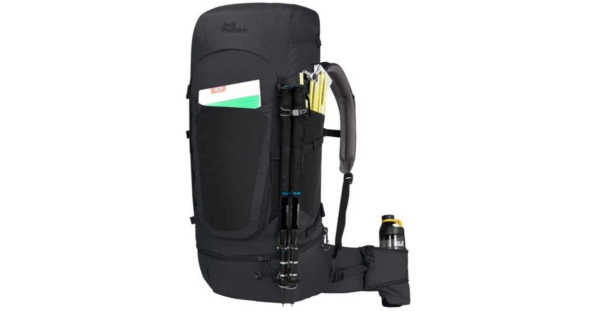 Jack Wolfskin Highland Trail 55+5 Men, Rucksack(dunkelgrau, 55+5 Liter)