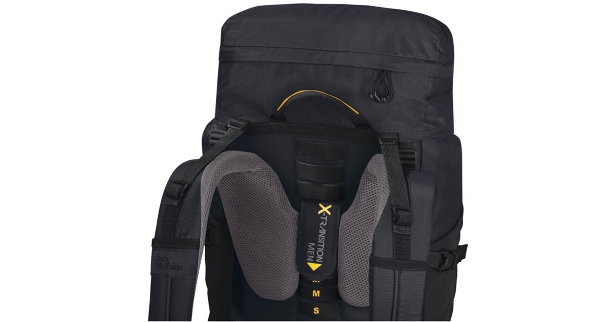 Jack Wolfskin Highland Trail 55+5 Men, Rucksack(dunkelgrau, 55+5 Liter)