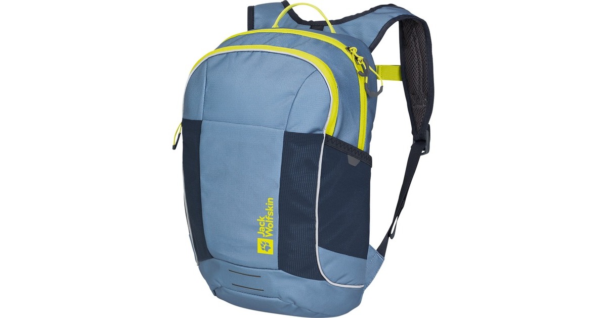 Jack Wolfskin KIDS MOAB JAM, Rucksack(blau/neon-gelb, 12 Liter)