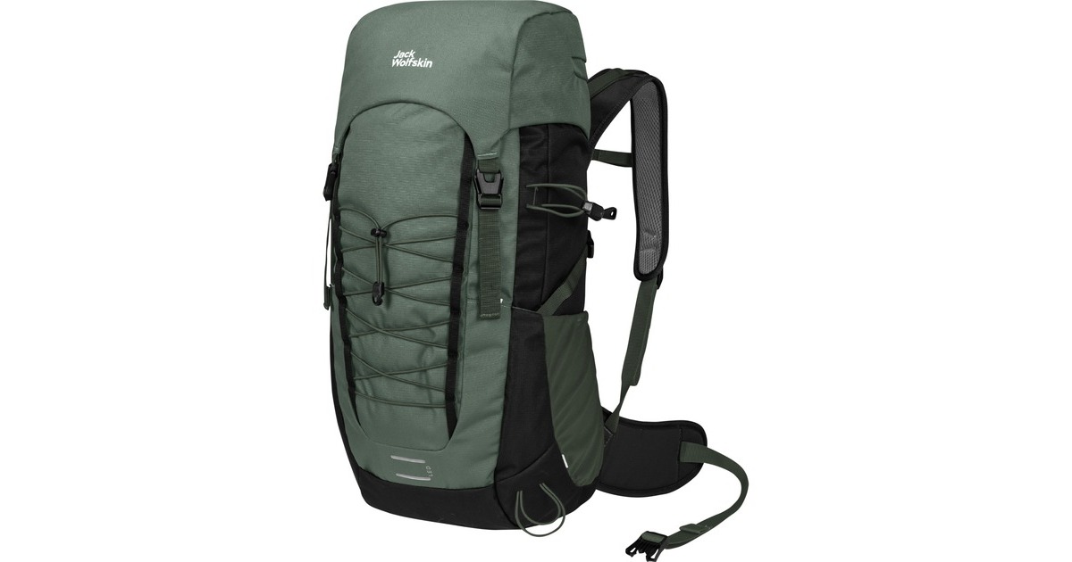 Jack Wolfskin KIDS PEAK HIKER, Rucksack(dunkelgrün, 28 Liter)