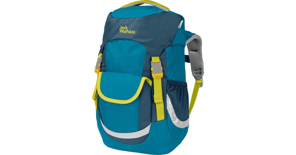 Jack Wolfskin Kids Explorer 16, Rucksack(blaugrün, 16 Liter)