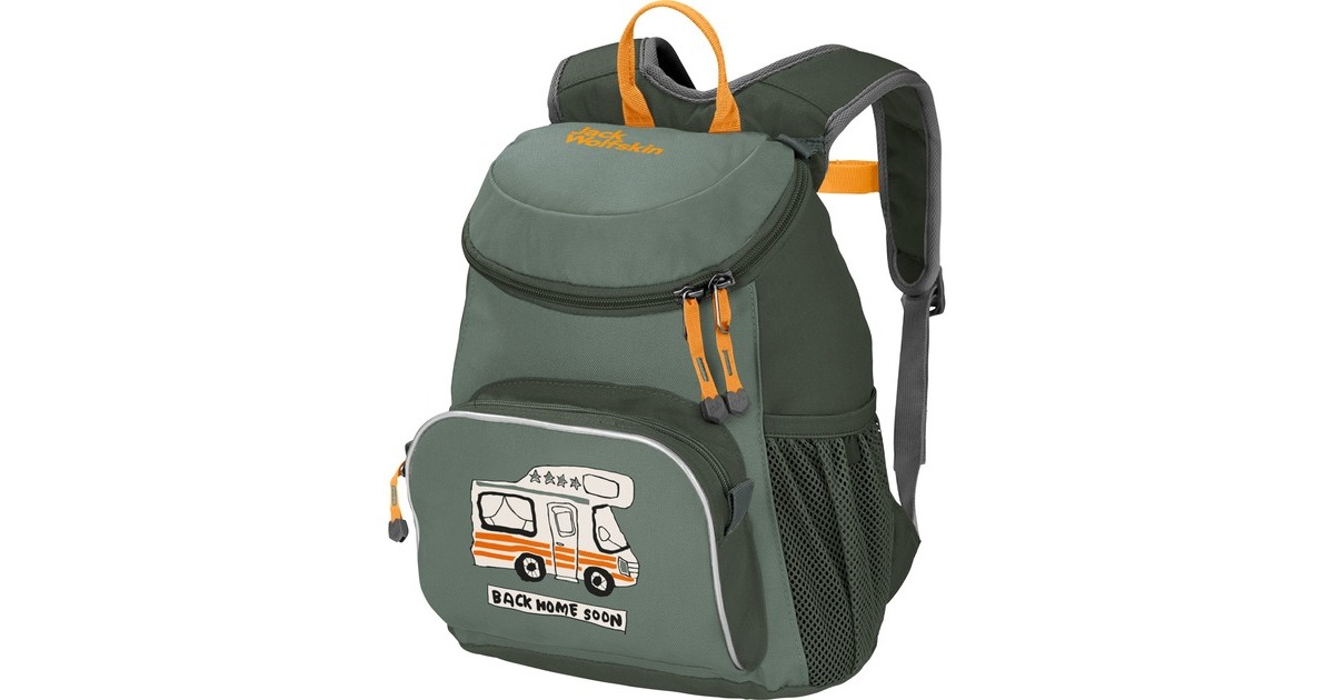 Jack Wolfskin Kids Little Joe, Rucksack(dunkelgrün, 11 Liter)