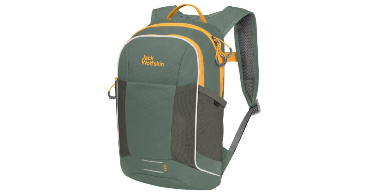 Jack Wolfskin Kids Moab Jam, Rucksack(dunkelgrün, 12 Liter)