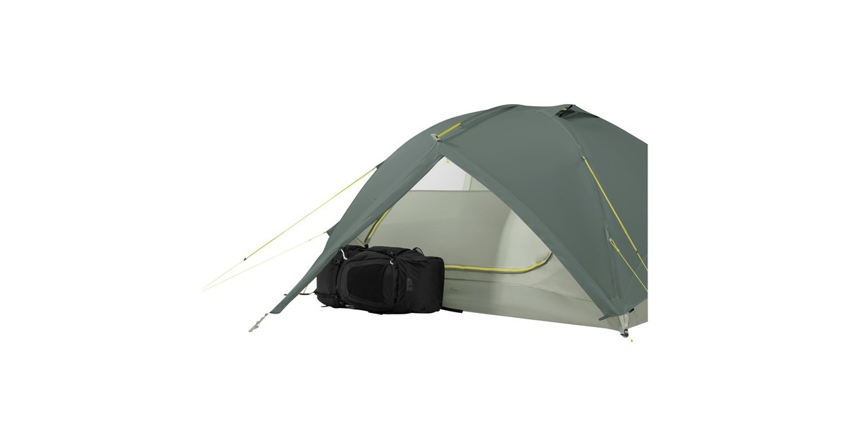 Jack Wolfskin Kuppelzelt REAL DOME LITE III(grün, Modell 2024)