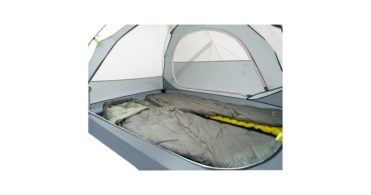 Jack Wolfskin Kuppelzelt REAL DOME LITE III(silber, Modell 2023)