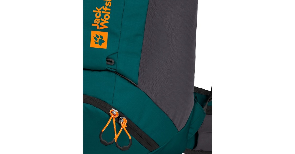Jack Wolfskin MOAB JAM SHAPE 25, Rucksack(grün/orange, 25 Liter )