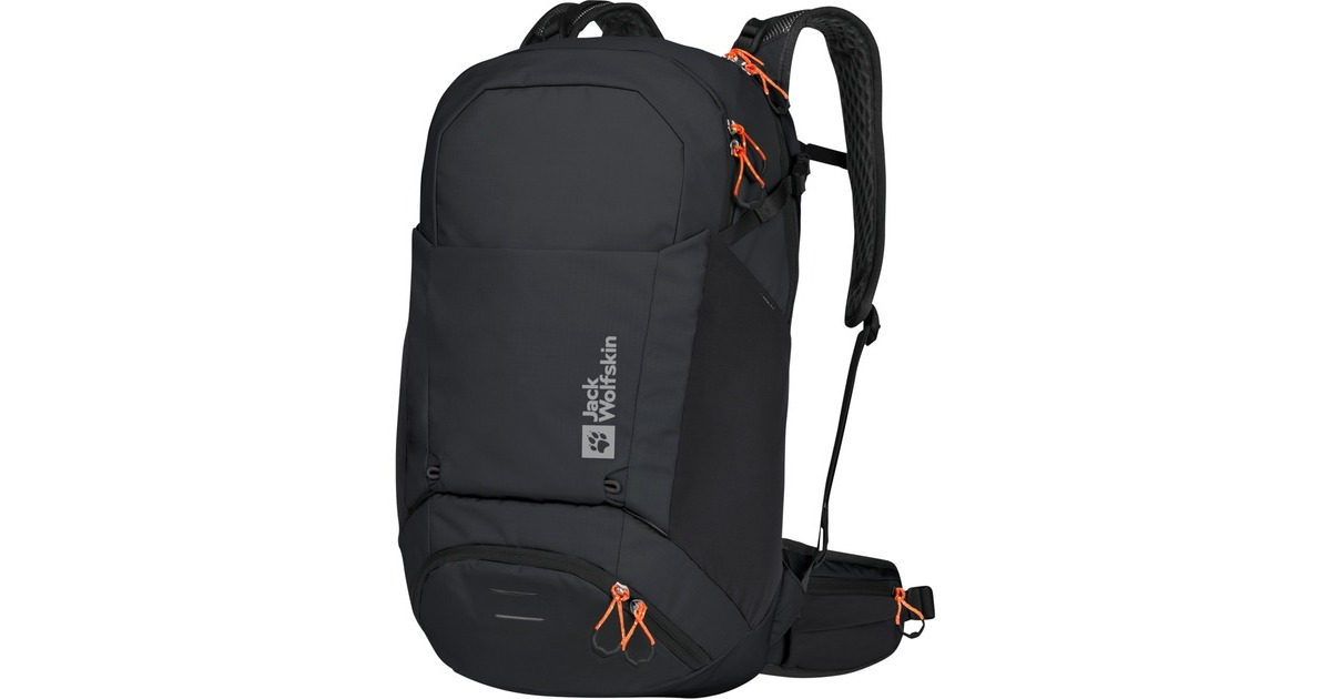 Jack Wolfskin MOAB JAM SHAPE 25, Rucksack(schwarz/orange, 25 Liter )