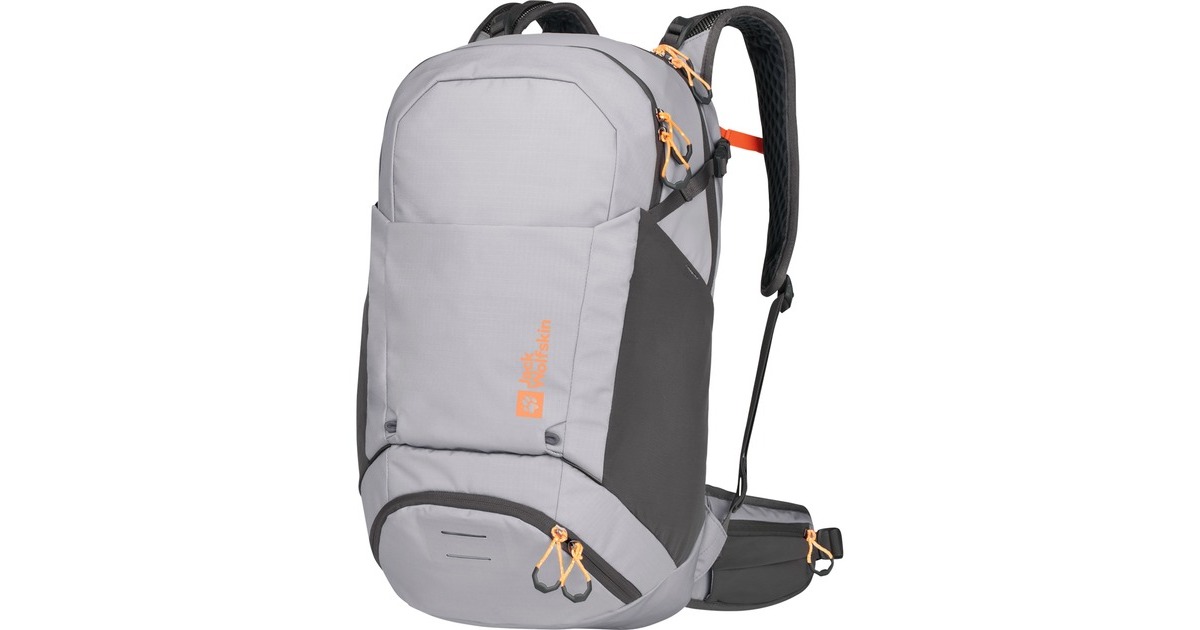 Jack Wolfskin MOAB JAM SHAPE 25, Rucksack(hellgrau/orange, 25 Liter )