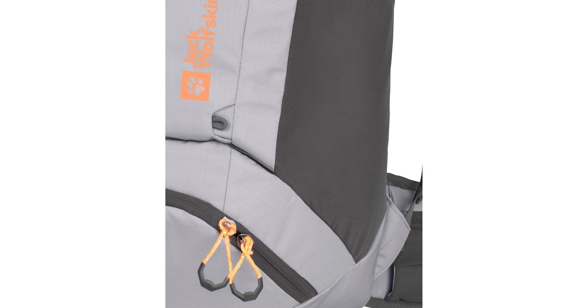 Jack Wolfskin MOAB JAM SHAPE 25, Rucksack(hellgrau/orange, 25 Liter )