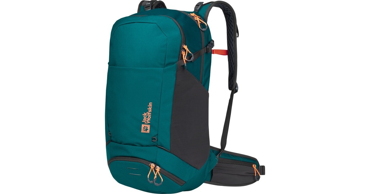 Jack Wolfskin MOAB JAM SHAPE 30, Rucksack(grün/orange, 30 Liter )