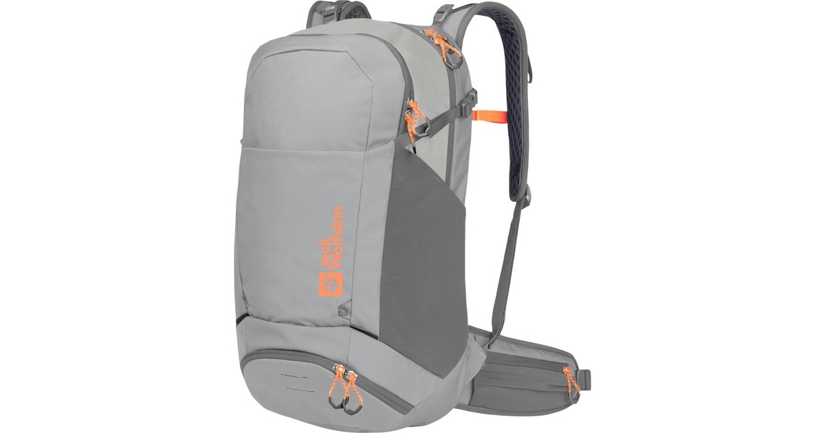 Jack Wolfskin MOAB JAM SHAPE 30, Rucksack(hellgrau/orange, 30 Liter )