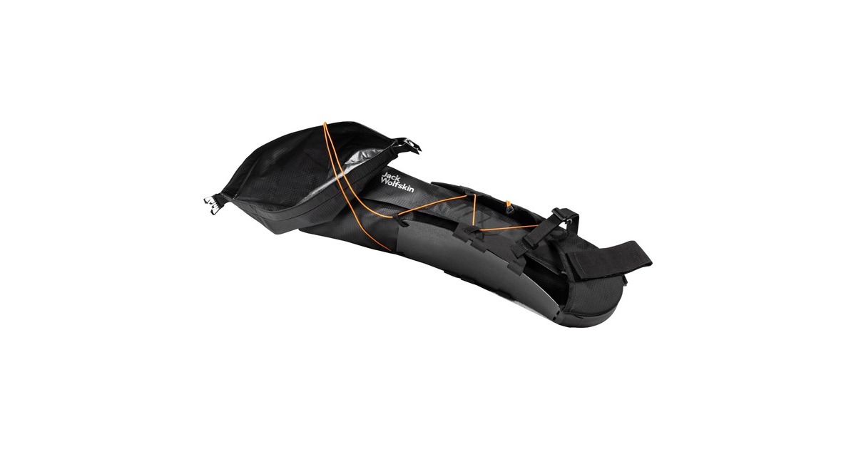Jack Wolfskin Morobbia Seat Bag, Fahrradkorb/-tasche(schwarz, 14 Liter)