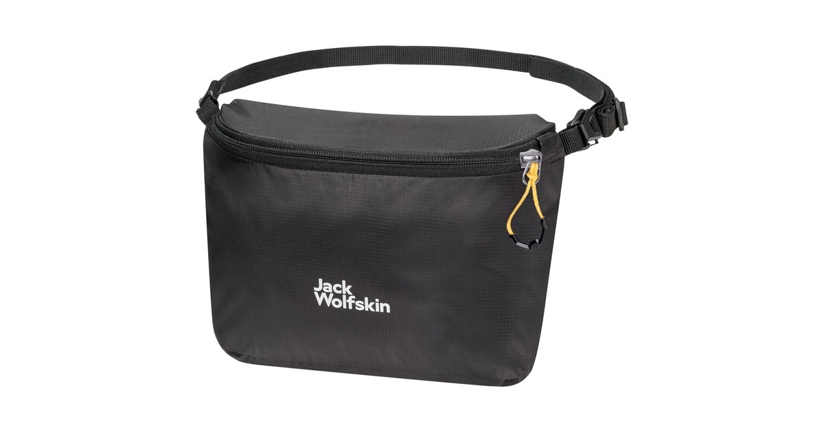Jack Wolfskin Morobbia Speedster 2in1, Fahrradkorb/-tasche(schwarz, Lenkertasche 1.5 Liter)