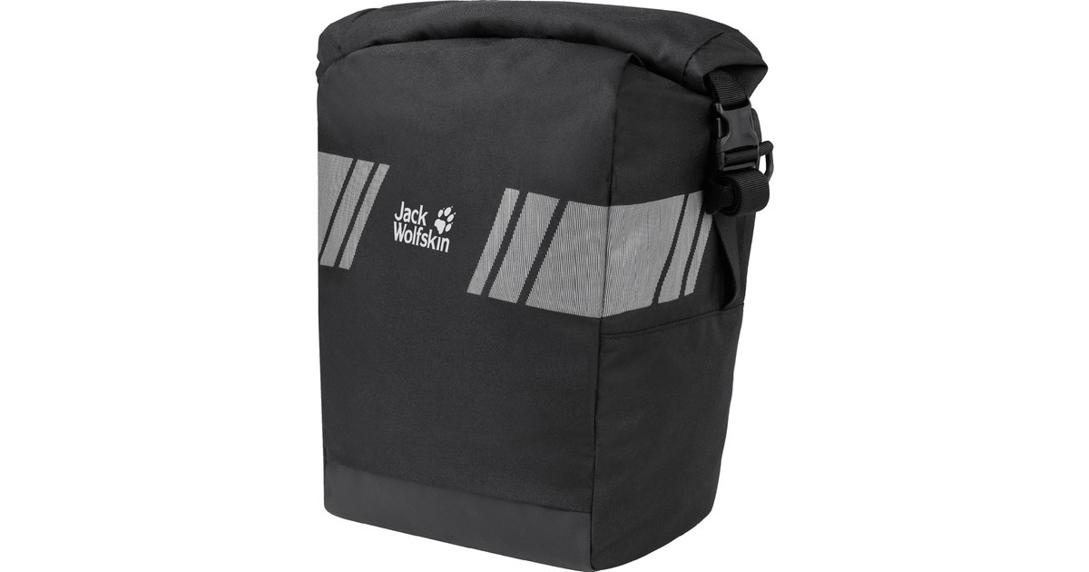 Jack Wolfskin RACK BAG, Fahrradkorb/-tasche(schwarz, 22 Liter)