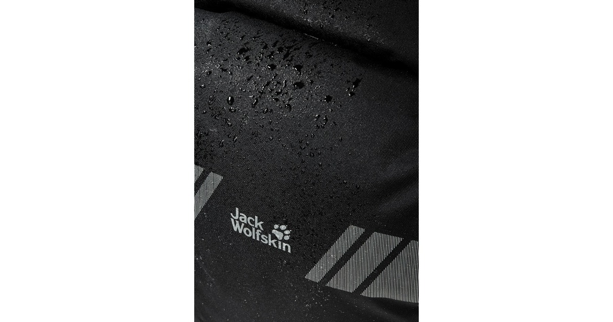 Jack Wolfskin RACK BAG, Fahrradkorb/-tasche(schwarz, 22 Liter)