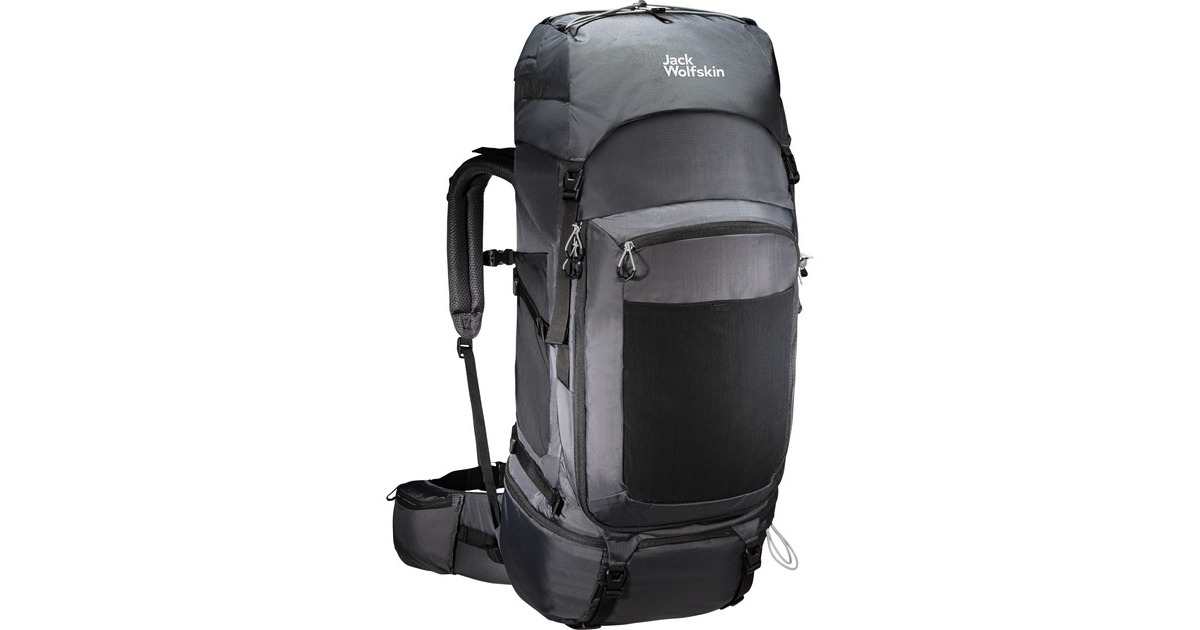Jack Wolfskin Wilderness Photo Pack 65, Rucksack(dunkelgrau, 50+15 Liter)