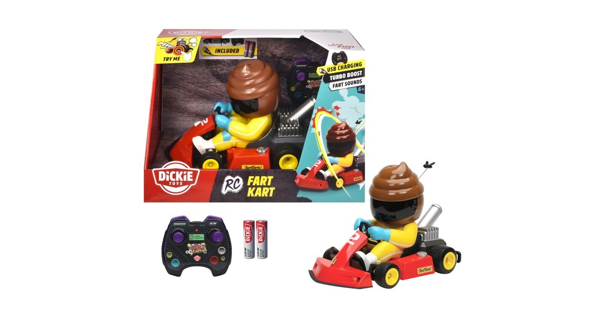 Jada Toys Fart Kart RC(rot/gelb)