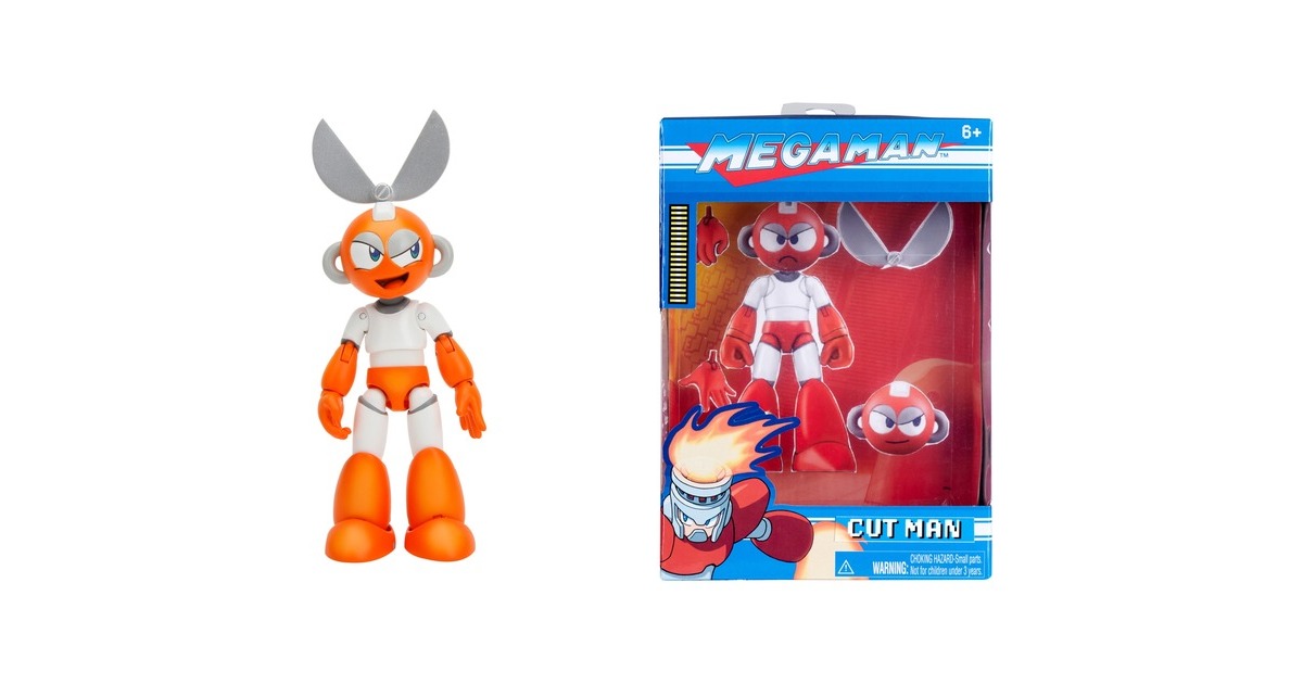 Jada Toys Mega Man - Cut Man, Spielfigur