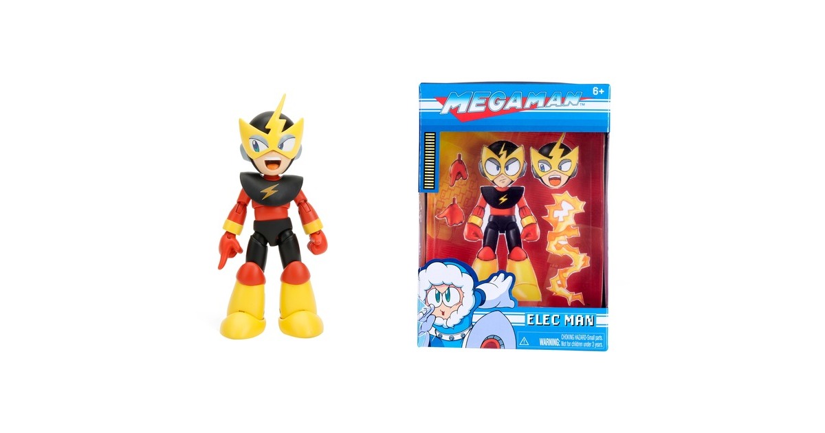 Jada Toys Mega Man - Elec Man, Spielfigur