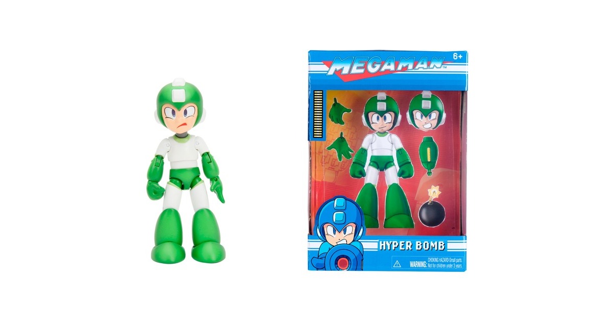 Jada Toys Mega Man - Hyper Bomb, Spielfigur