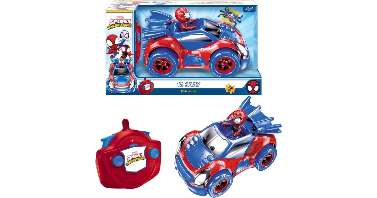 Jada Toys RC Spidey Web Racer, Spielfahrzeug